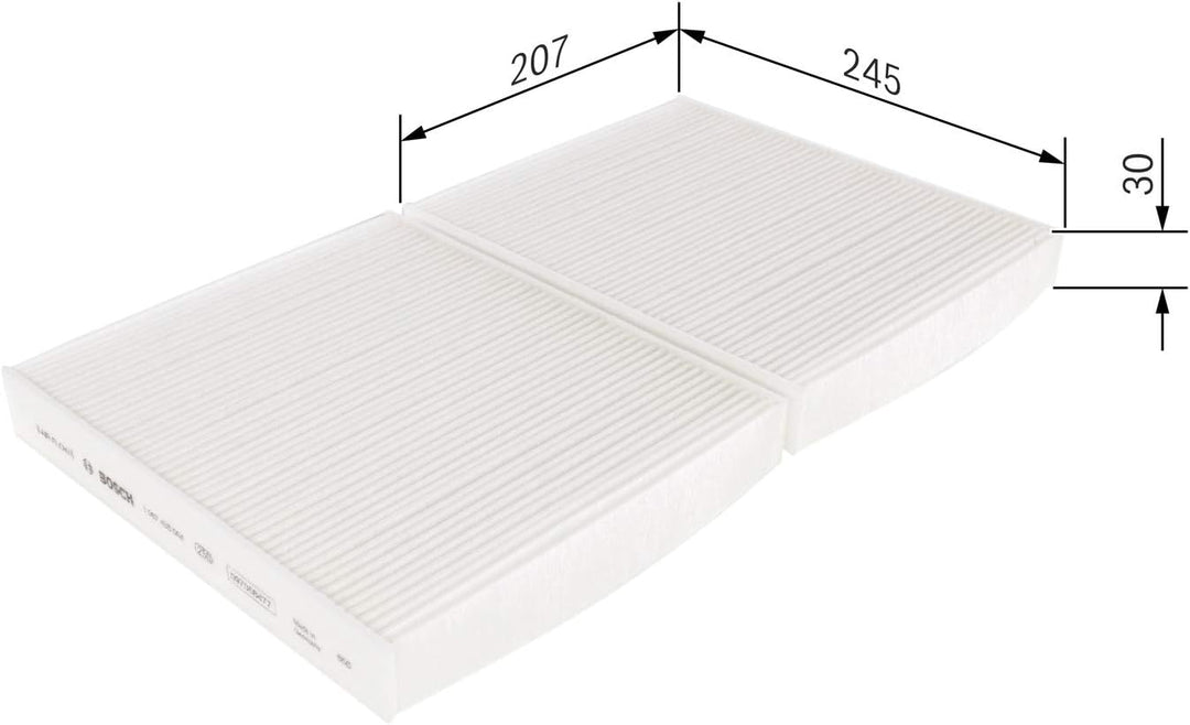 Bosch M5064 - Innenraumfilter Standard, Standard