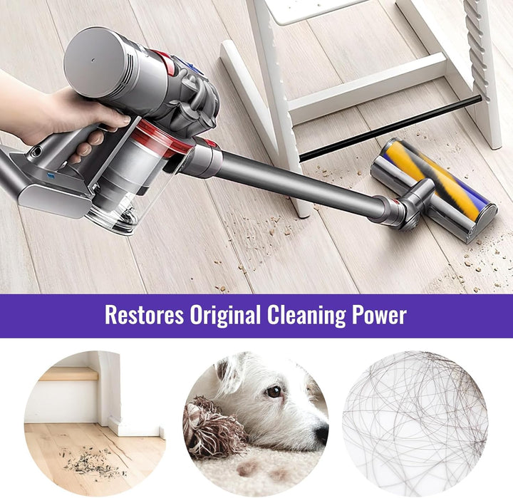 1 Stück Bürste Kompatibel mit Dyson V12/V15/Slim,für Dyson V12/V15 Slim Staubsauger Softwalzen,Ersat