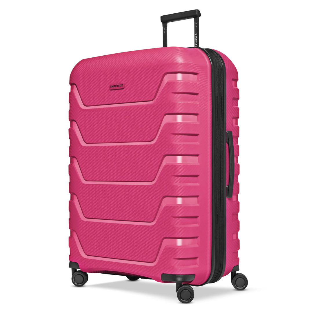 Smartbox Grosser Koffer XL Erweiterbar 76 cm, 111–120L Check-in Reisekoffer, Leichter Hartschalen Tr