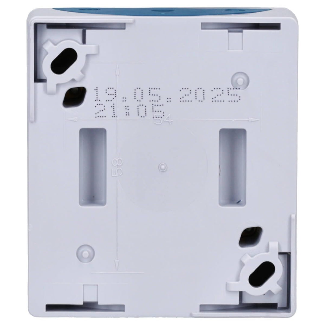 Busch-Jaeger 2601/6 WN-53 Wippschalter Aus- und Wechselschaltung (Thermoplast) Grau ocean® (IP 44) 2