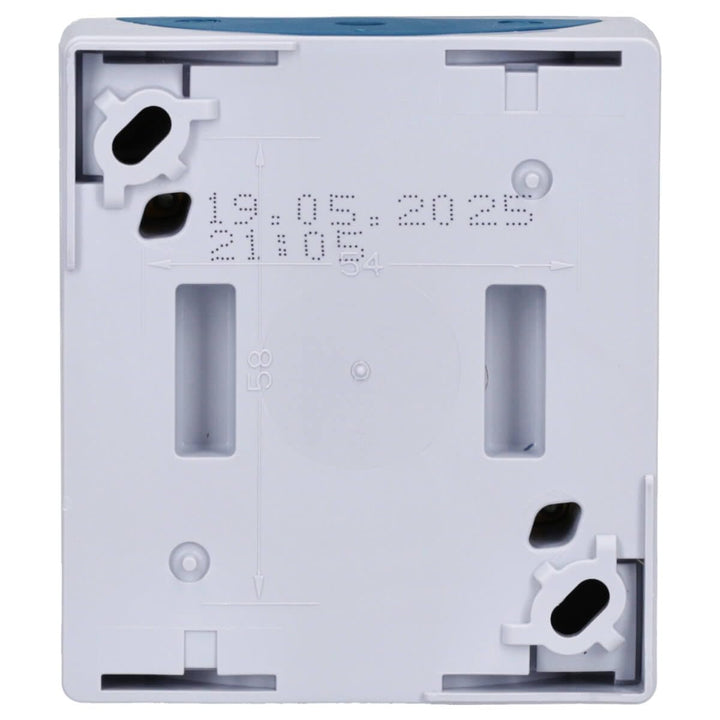 Busch-Jaeger 2601/6 WN-53 Wippschalter Aus- und Wechselschaltung (Thermoplast) Grau ocean® (IP 44) 2