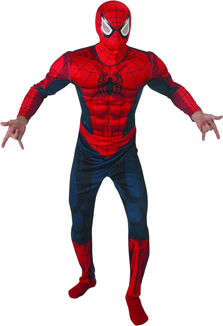 Rubie's 3888869 - Spider-Man Deluxe - Adult, Action Dress Ups und Zubehör, XL, XL