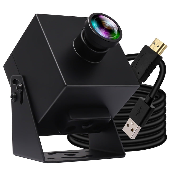 ELP HDMI 4K USB Kamera mit IMX415 Sensor Webcam,Weitwinkel 120 Grad Objektiv ohne Verzerrung USB Kam