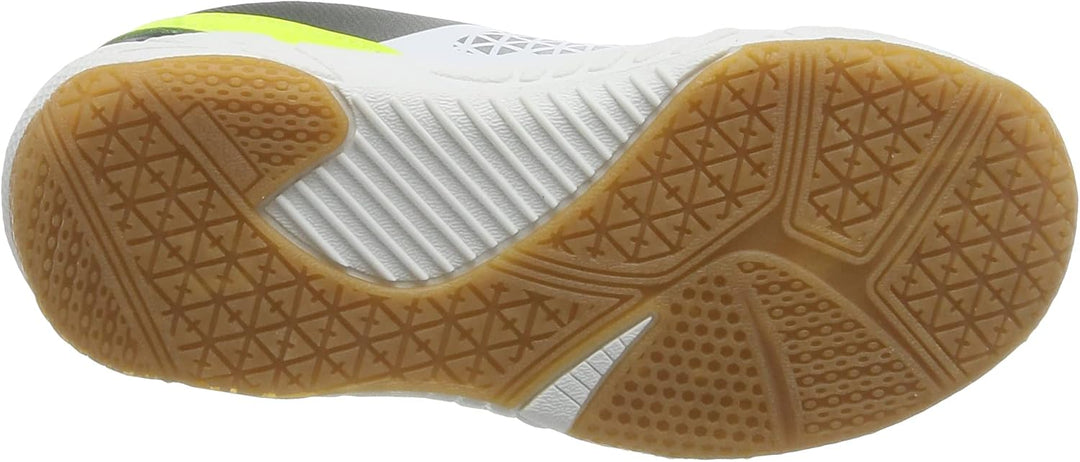 Lico Unisex Kinder Kit Vs Hallenturnschuhe 29 EU Weiss Grau Lemon, 29 EU Weiss Grau Lemon