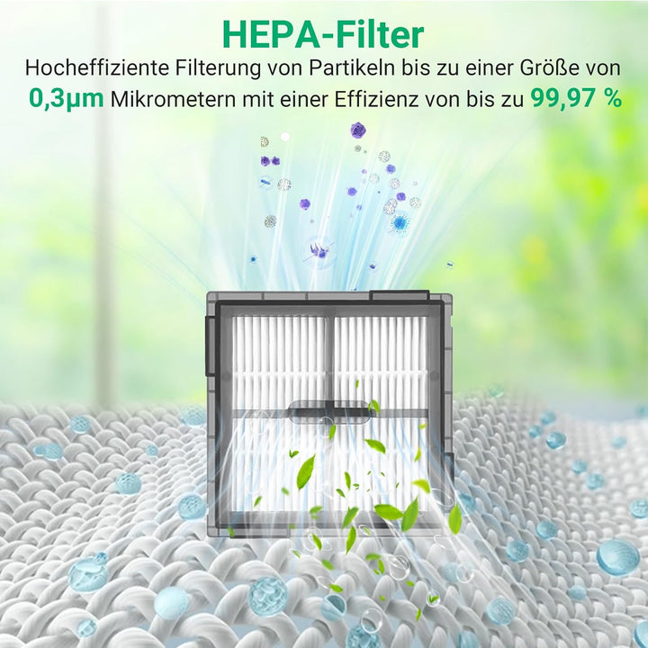 30 Stück Zubehör für Roborock Q10 S5+/Q10 S5/Q10 X5+ Saugroboter | 2 Hauptbürsten,4 Filter,4 Wischpa