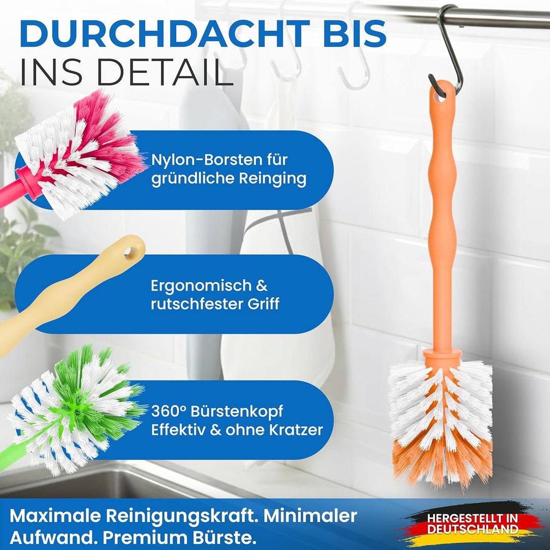 Premium Universal Reinigungsbürste kompatibel für Thermomix TM7,TM6,TM5&amp;Bosch Küchenmaschine Made in