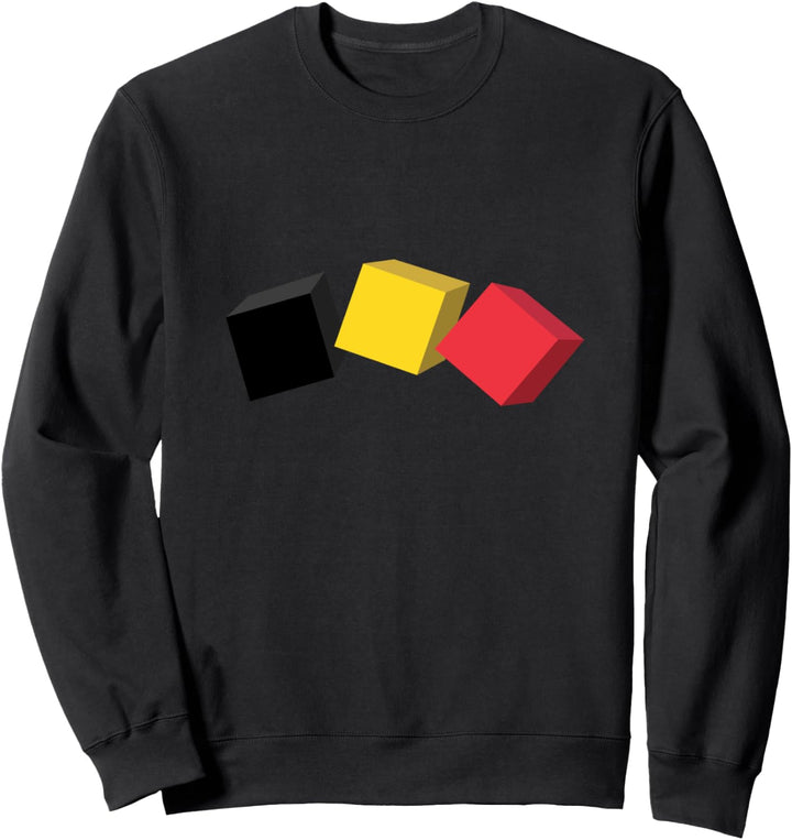 Flagge Belgien Sweatshirt