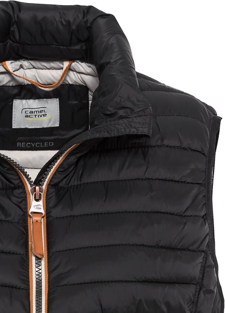 camel active 360250-9E50 - Steppweste 38 Schwarz, 38 Schwarz