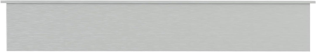 LuxeBath Wandnische Doppel aus Edelstahl, 30x60x10cm, Silber, Duschnische mit Rahmen, Einbauregal, F
