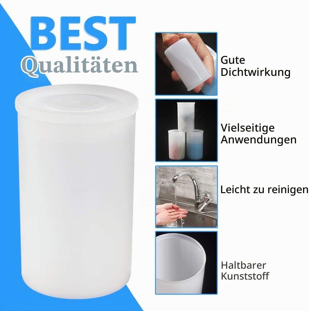 Filmdosen,10 Stück 33 mm Lead Home Filmdosen aus Kunststoff Plastikkanister für Wissenschaft Kunstst