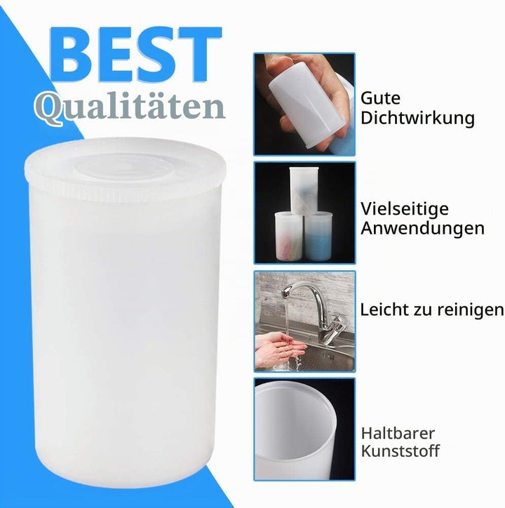 Filmdosen,10 Stück 33 mm Lead Home Filmdosen aus Kunststoff Plastikkanister für Wissenschaft Kunstst