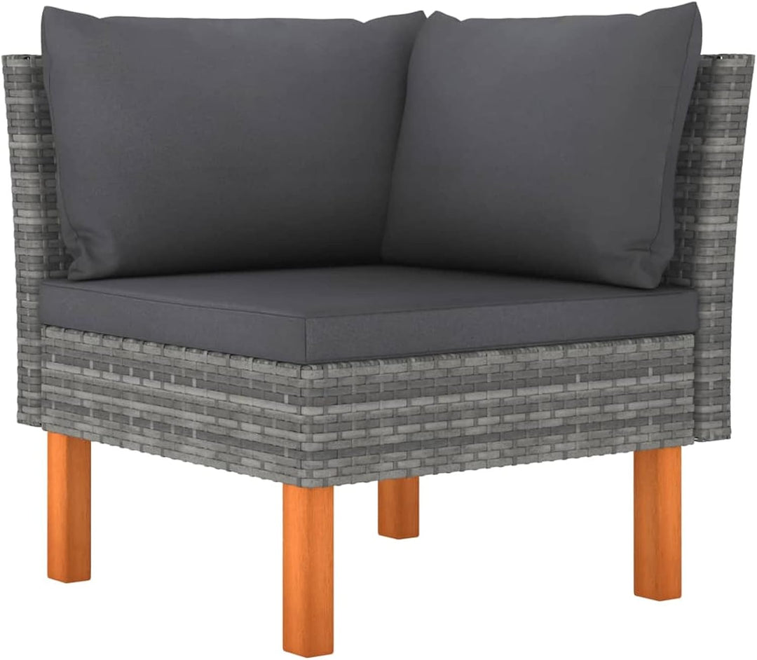 Festnight Lounge Gartenmöbel Set Loungemöbel Sofa Rattan Outdoor Gartenlounge Terrasse Gartensofa Te