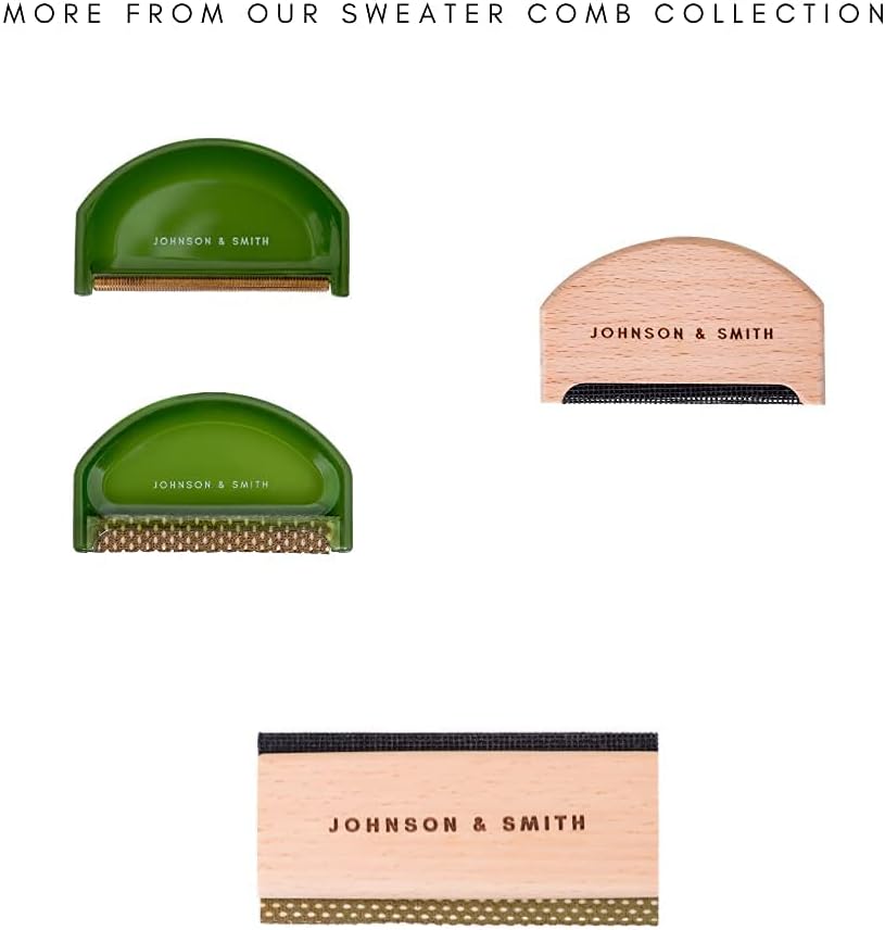 Johnson &amp; Smith Doppelseitiger Pullover Kamm (1 Packung) Cremeweiss, Cremewei&amp;
