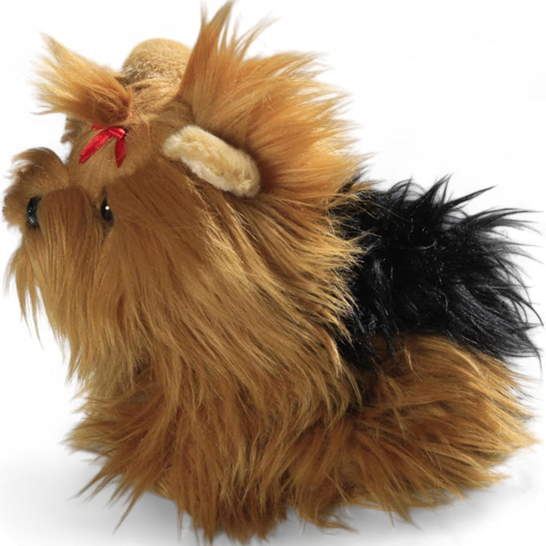 Carl Dick Yorkshire Terrier Welpe, Hund, Plüschtier, Kuscheltier ca. 22cm 3138 Y - Braun-schwarz, Y