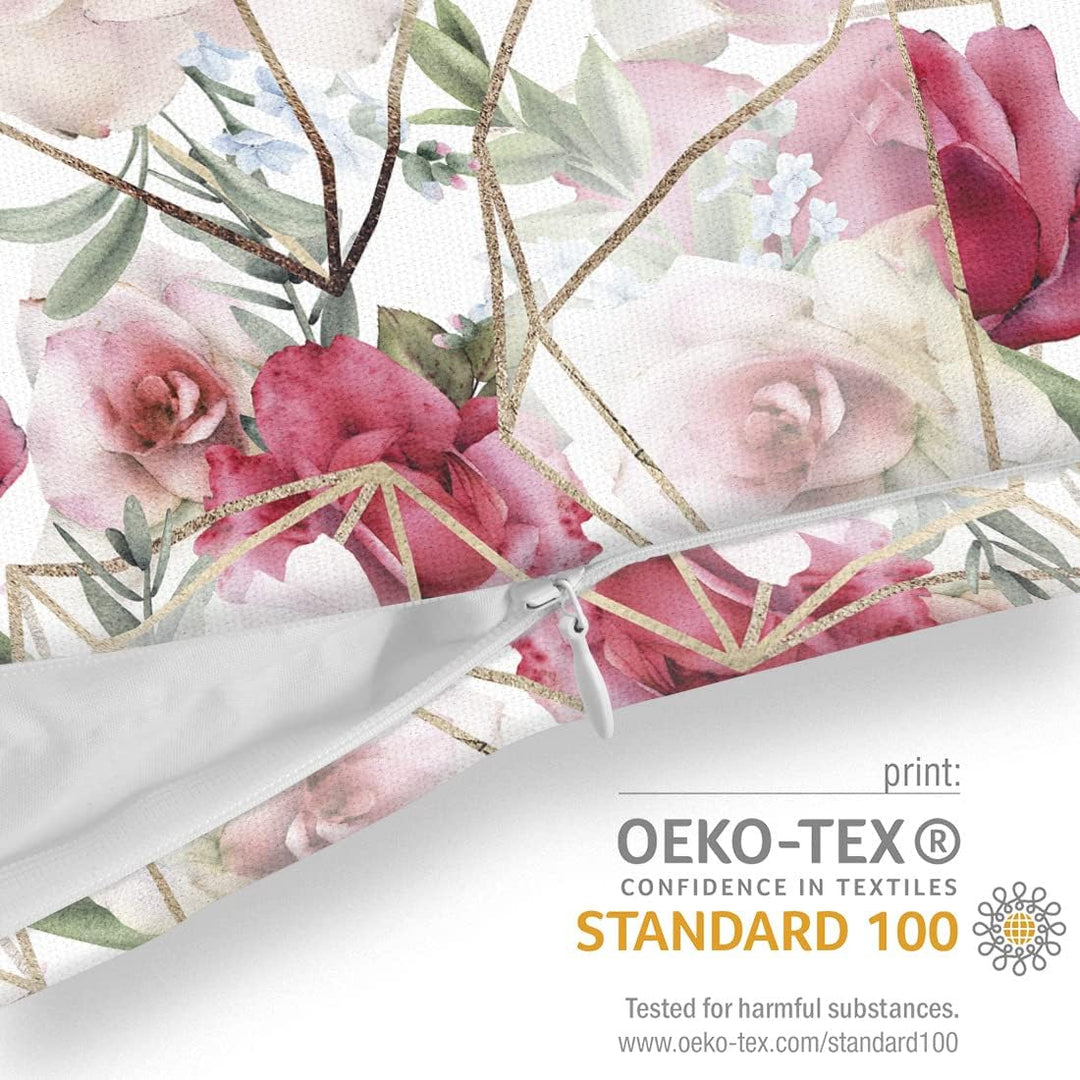 VOID Rosen Gewächshaus Design Kissenbezug Kissenhülle Sofakissen Kissen Deko Outdoor-Kissen Dekokiss