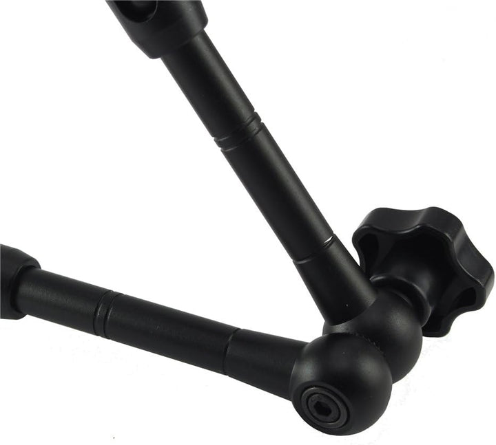 TONSHEN Einstellbar Magic Arm + Grosse Super Clamp 11 Zoll / 28 cm Crab Zangen Clip für DSLR Kamera