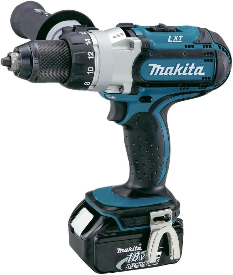 Makita Akku-Bohrschrauber 3-Gang 18,0 V-LI 5,0 Ah, DDF451RTJ mit 2x Akku 5,0 Ah Ladegerät im MAKPAC