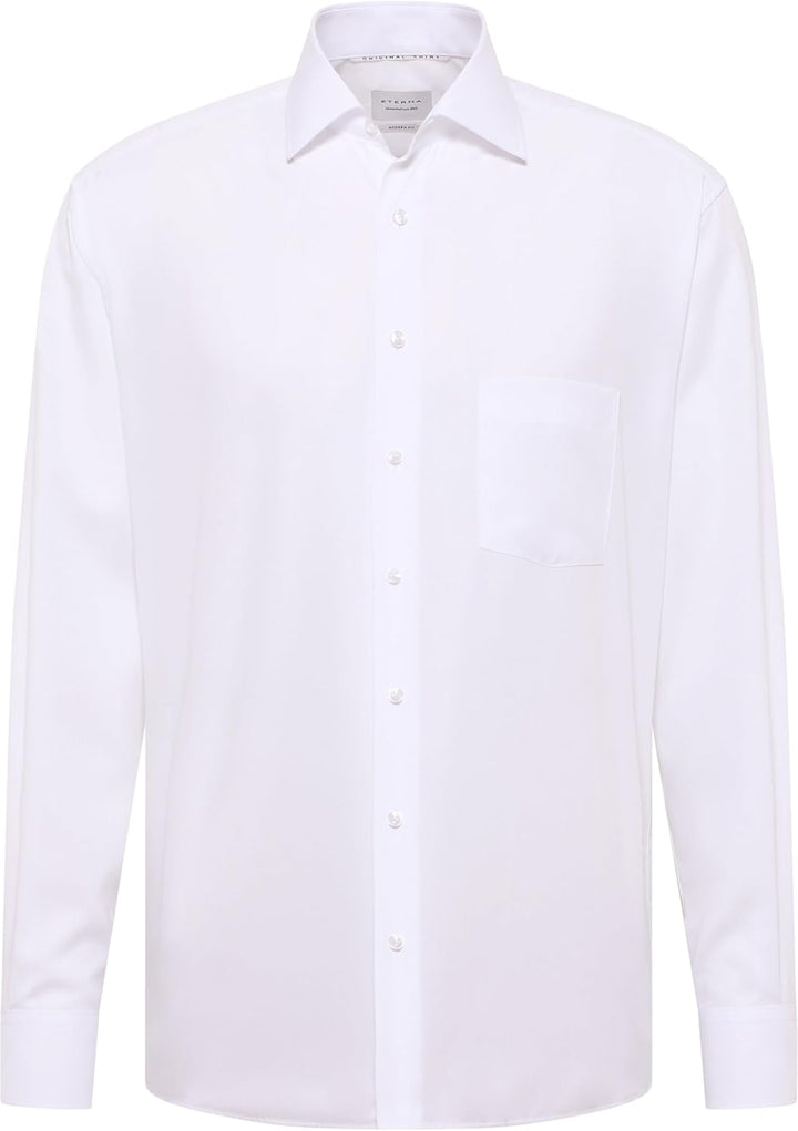 ETERNA Herren Original Shirt MODERN FIT 38 Kragen / 67 Ärmel Weiss, 38 Kragen / 67 Ärmel Weiss
