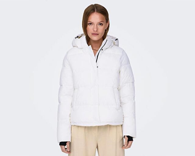 ONLY Female Daunenjacke ONLANN Daunenjacke M Bright White, M Bright White