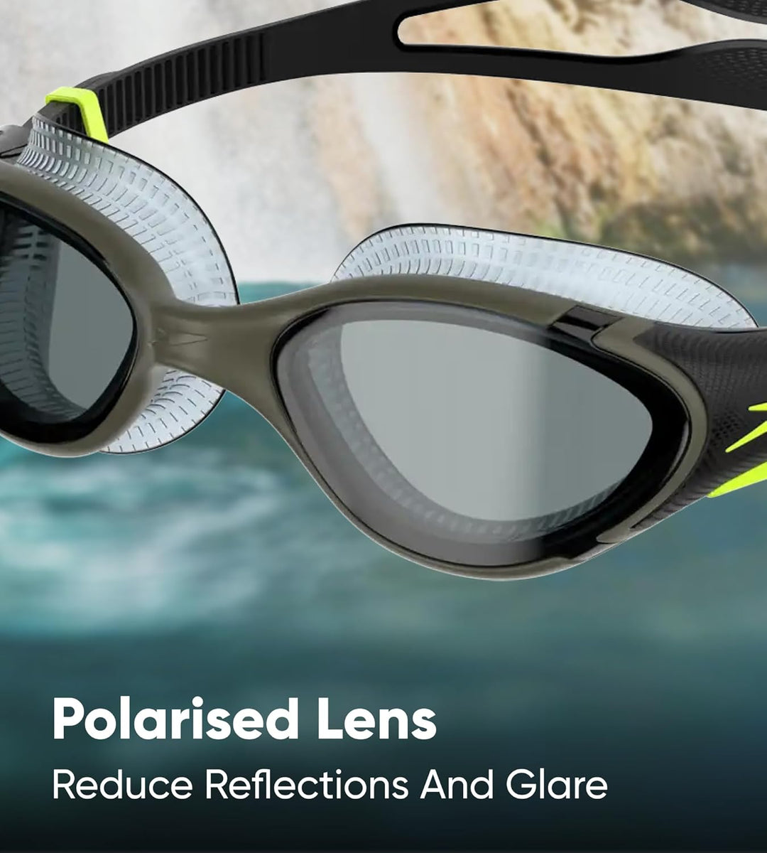 Speedo Unisex Biofuse 2.0 Schwimmbrille (1er Pack) Einheitsgrösse Olive Night/Black/Hyper/Smoke, Ein