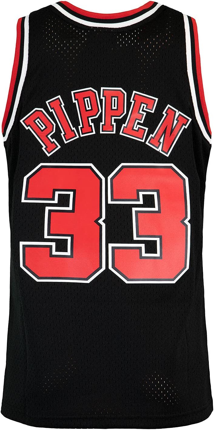 Mitchell & Ness Swingman Scottie Pippen Chicago Bulls 97/98 Trikot M Schwarz, M Schwarz