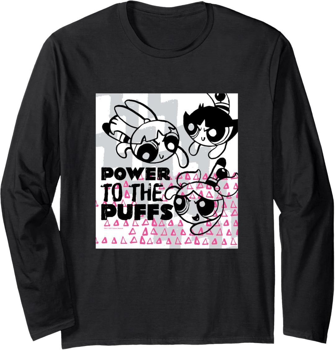 Powerpuff Girls Power to the Puffs Langarmshirt