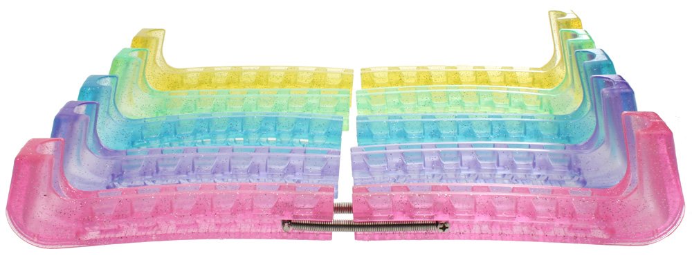 Schlittschuh Kufen Schutzhülle - Glitter Gelber Glitter, Gelber Glitter