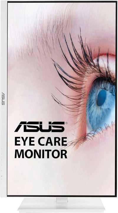 ASUS Eye Care VA27DQSB-W - 27 Zoll Full HD Monitor - Rahmenlos, ergonomisch, Flicker-Free, Blaulicht