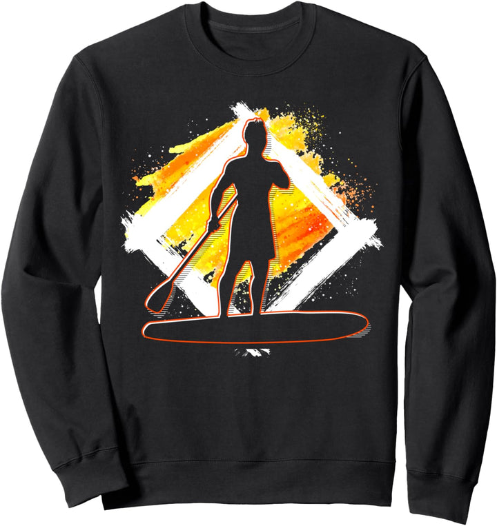 Wassersport Paddelboard Hobby SUP Stand Up Paddeln Sweatshirt