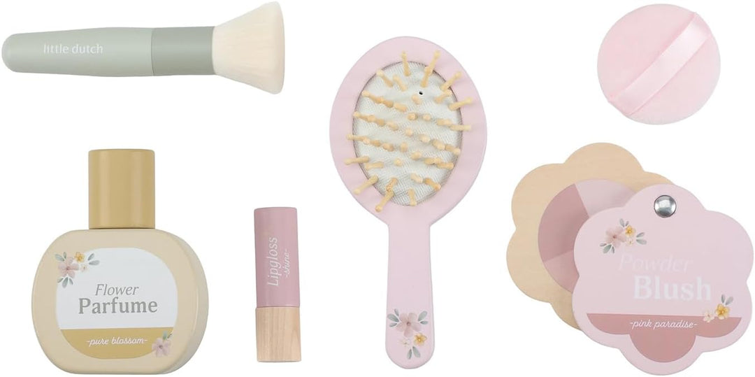 Little Dutch 2513 Holz Kinderschminktisch - rosa