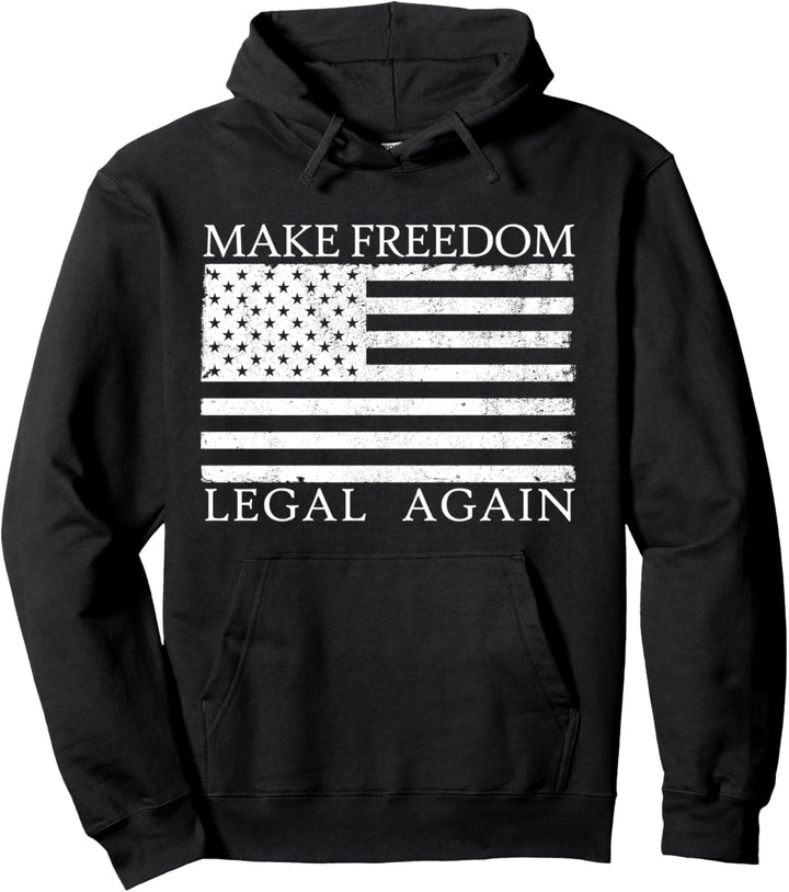 Machen Sie die Freiheit wieder legal Legalize Freedom Pullover Hoodie
