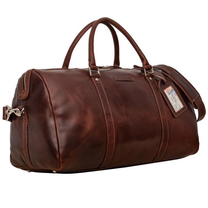 STILORD 'Herkules' Premium Reisetasche für Herren und Damen aus echtem hochwertigem Leder - EIN echt