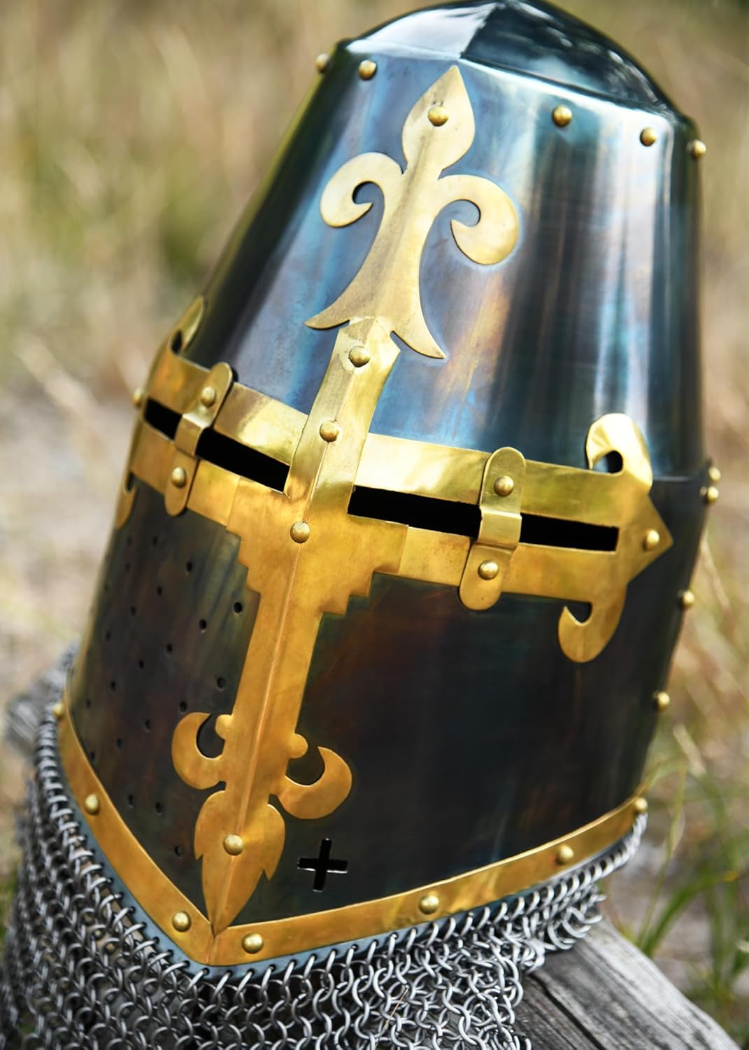 Ulfberth Topfhelm der Rieter von Kornburg, Nürnberg um 1375, Gr. M