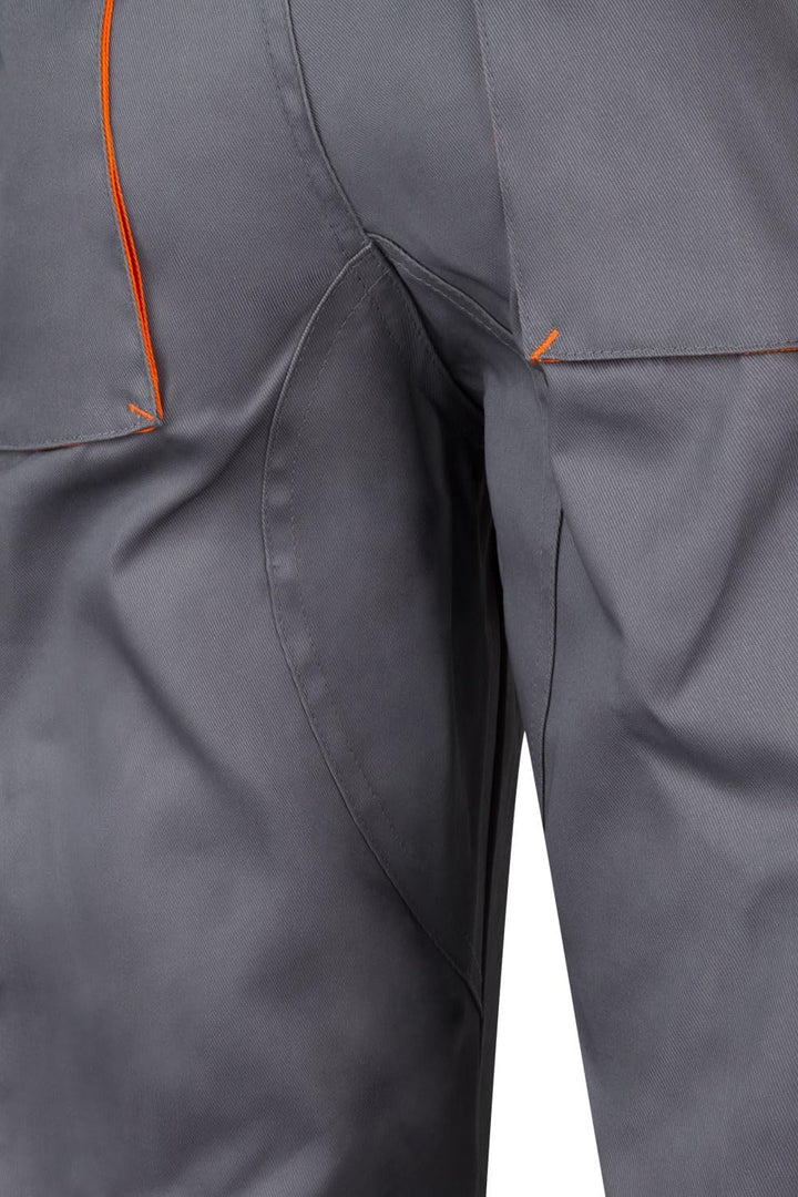 Velilla 103004 - Mehrtaschenhose (Grösse 46) Farbe grau und orange 46 Gris Y Naranja, 46 Gris Y Nara
