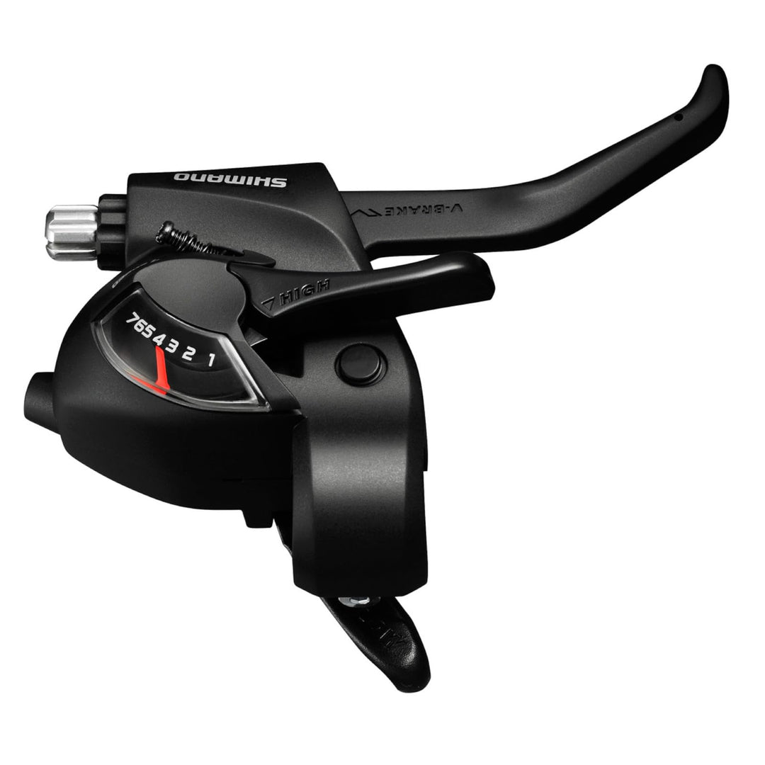 Shimano ST-EF41 EZ Fire Plus STI Set Schwarz 6-Gang, Schwarz 6-Gang