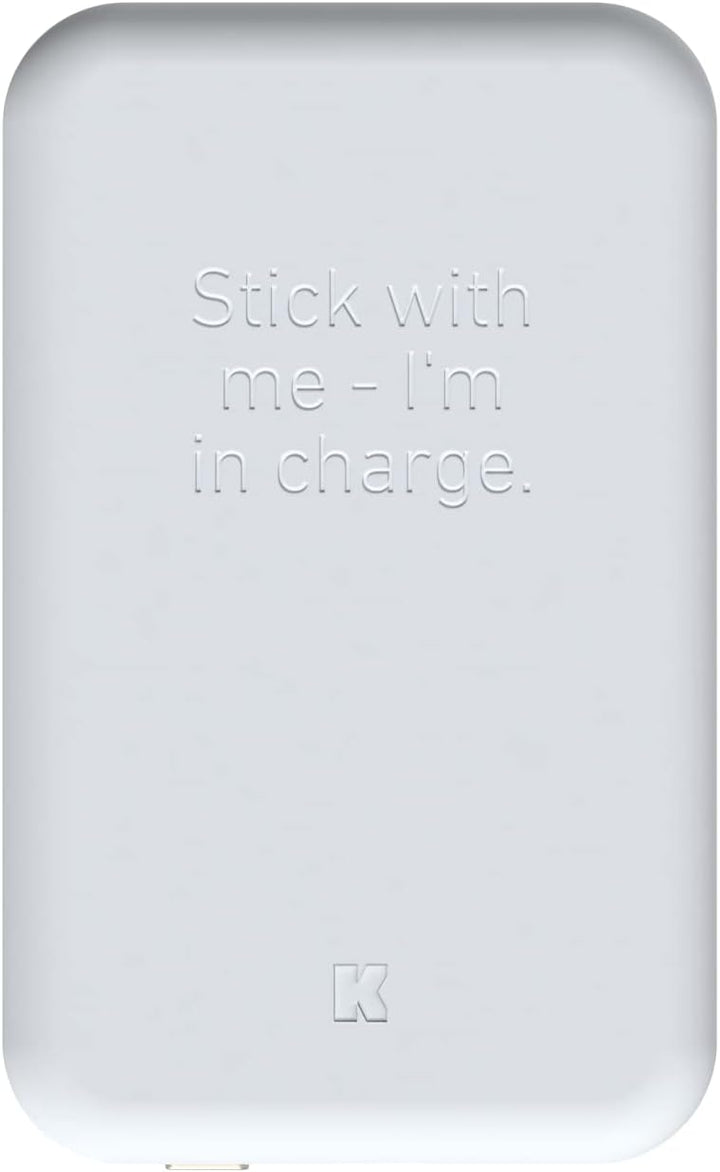 KREAFUNK toCHARGE Qi, Wireless Design-Powerbank grau, grau