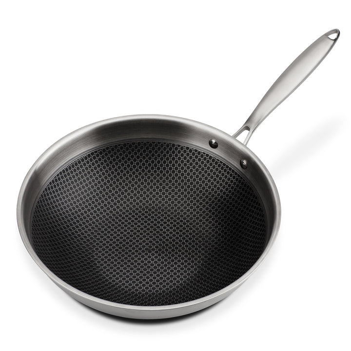 Wok-Pfanne Asia mit Glasdeckel 32cm