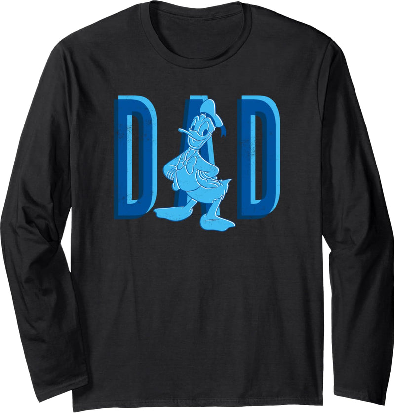 Disney Donald Duck Dad Langarmshirt