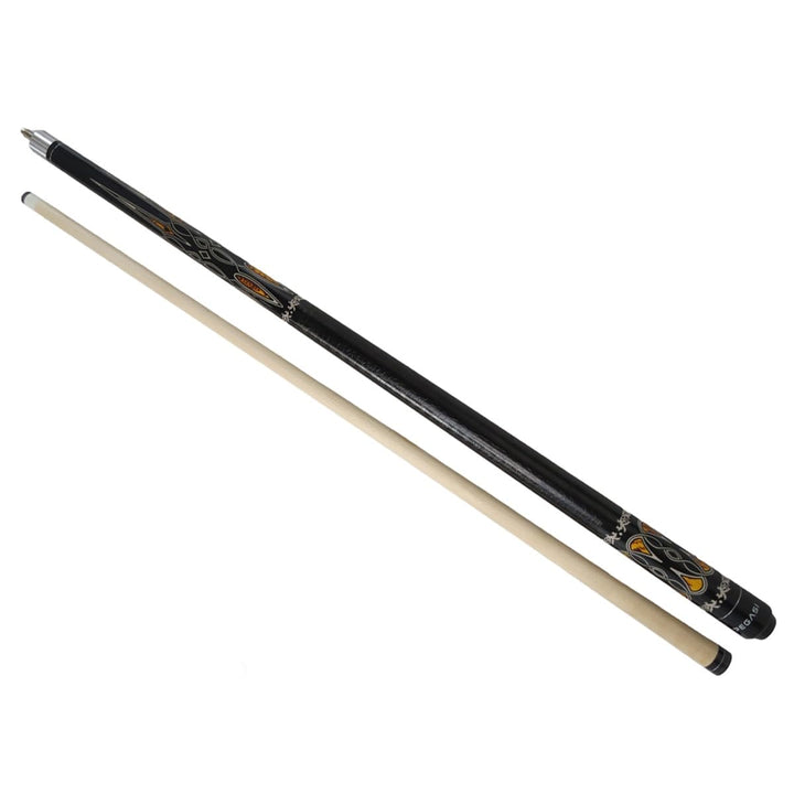 Pegasi Classic Billardqueue 146cm 2-teilig Black Hawk Schwarz Normal, Schwarz Normal