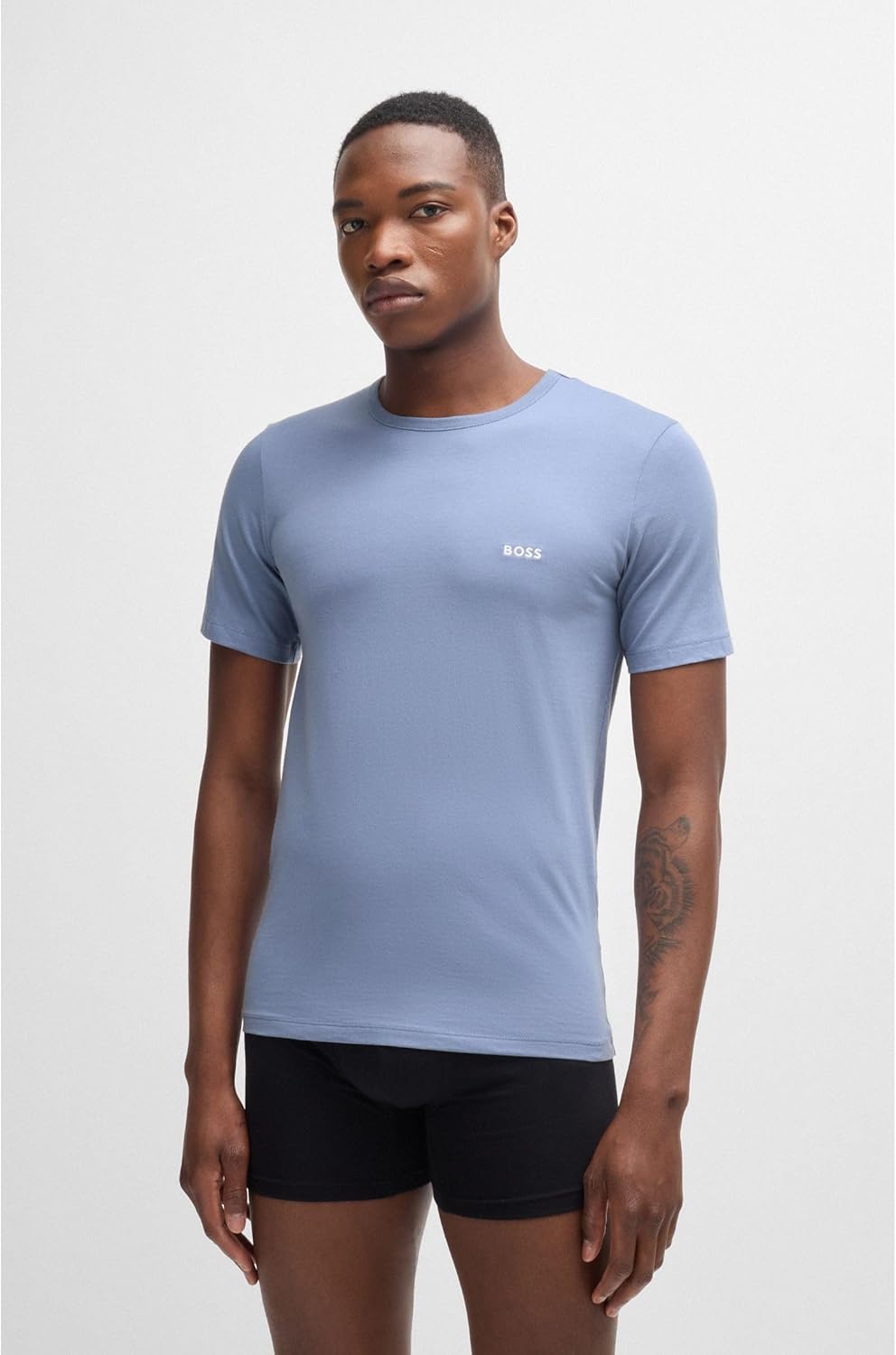 BOSS Herren R-Neck T-Shirt, 3er Pack S Open Miscellaneous990, S Open Miscellaneous990