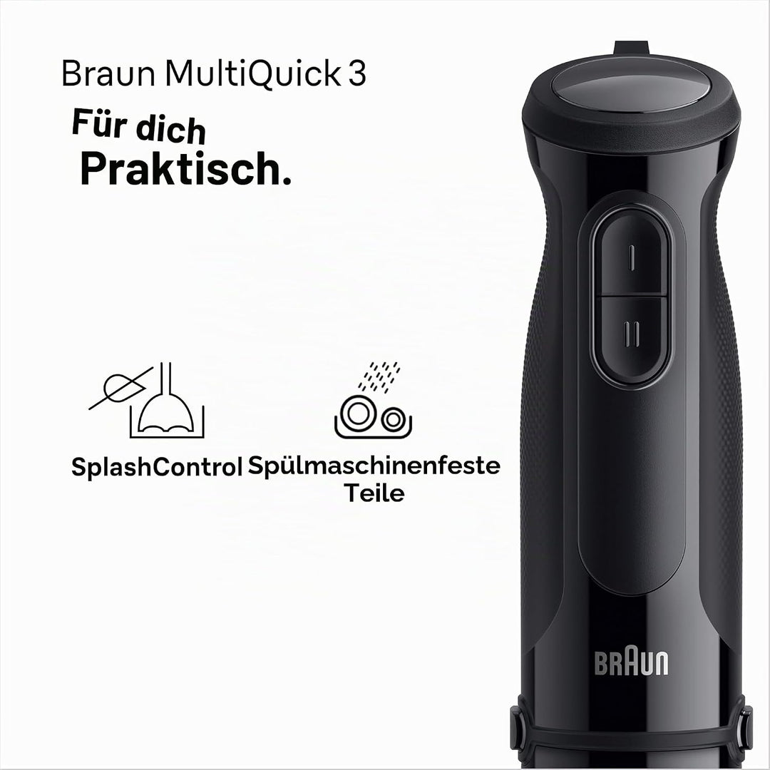Braun MQ30201MBK Stabmixer Serie 3