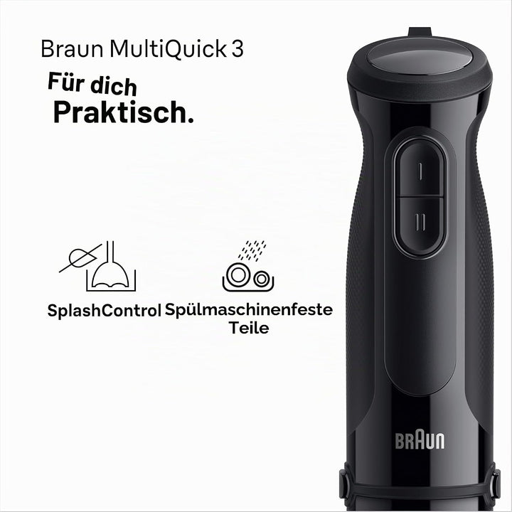Braun MQ30201MBK Stabmixer Serie 3