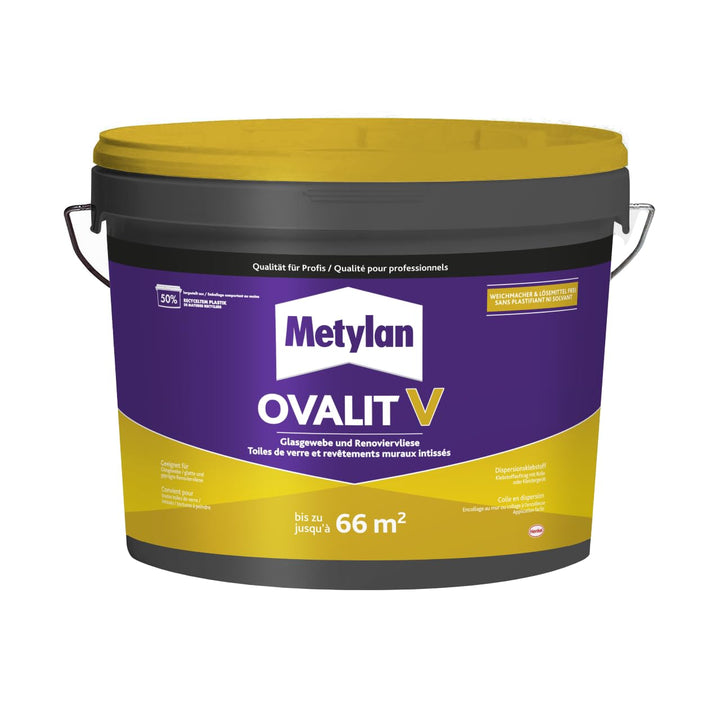 Metylan Verstärkter Kleber für Vliestapete, 10 kg, 50 M2