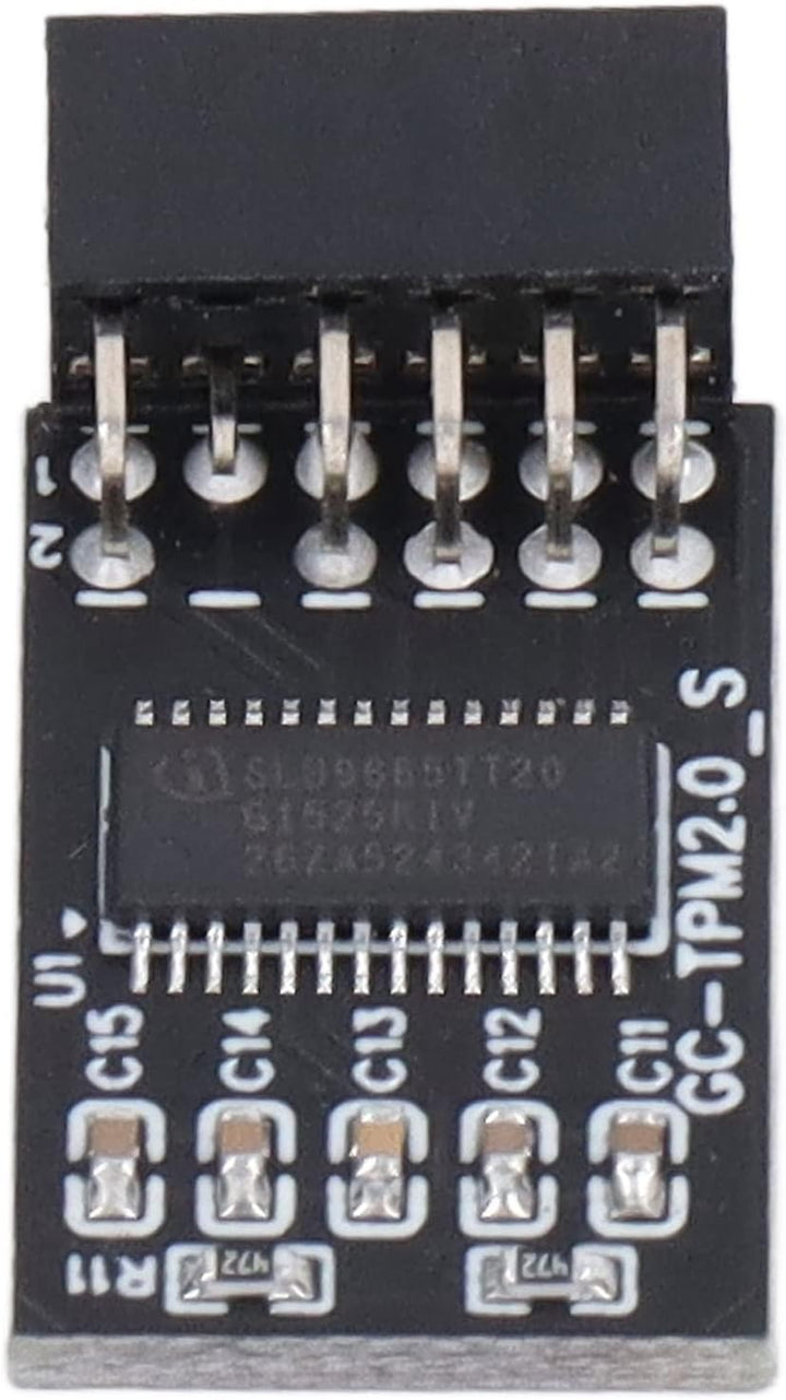TPM 2.0 Modul LPC SPI 12 Pin Remote Card Encryption Security Board, Zubehör Kompatibel mit Plattform