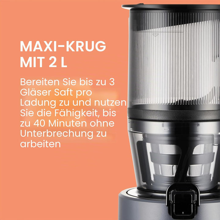 Hurom | Entsafter H330P - gesünder, schmackhafter und verschwendungsfreier Saft, Premium-Entsafter,