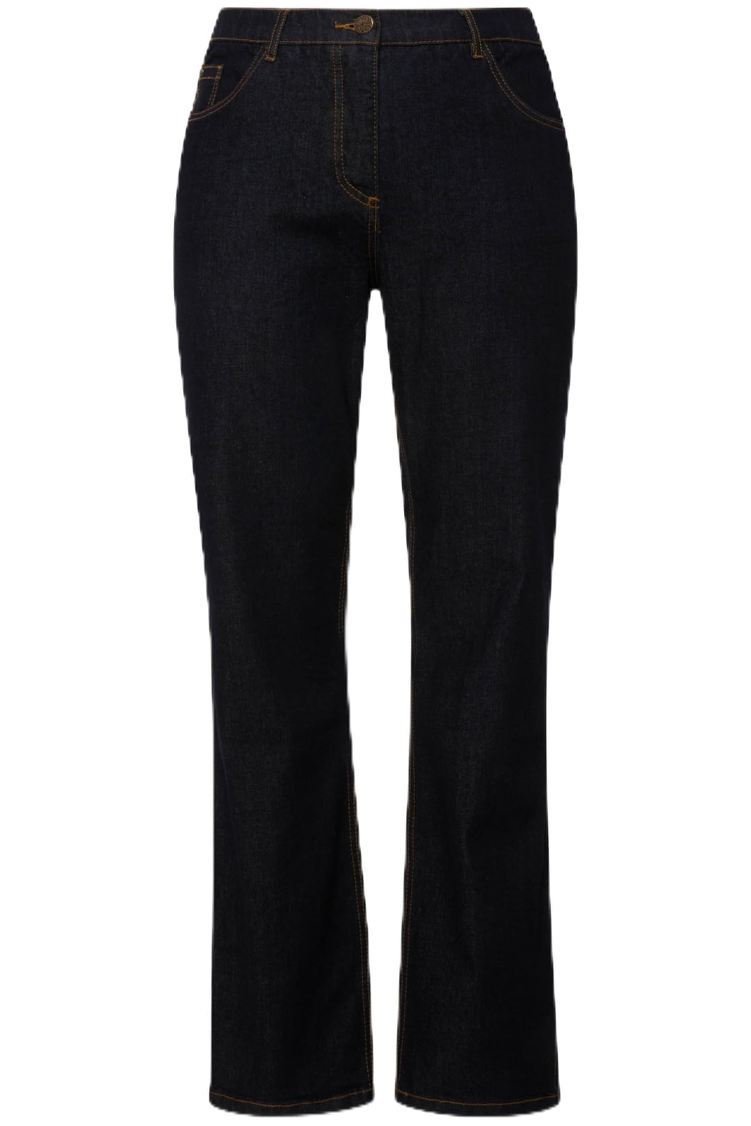 Ulla Popken Damen Slips, 5er-Pack Taillenslip Dark Blue Denim 33W / 32L, Dark Blue Denim 33W / 32L