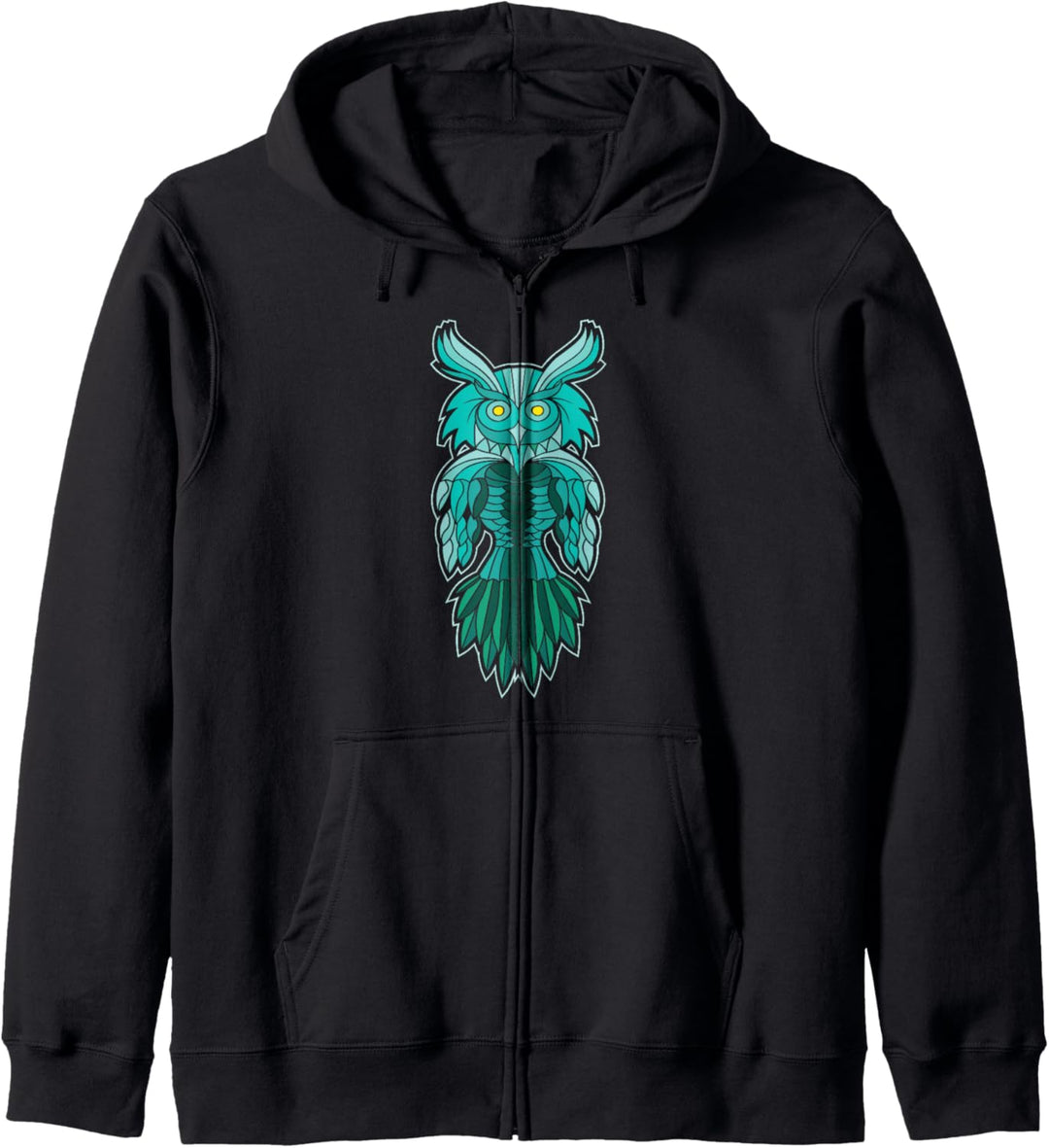 Eule Haida Uhu Mythologie Indian Warrior Art Kapuzenjacke