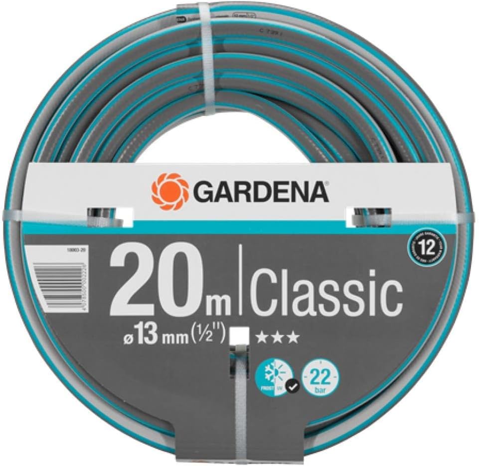 Gardena Wasser-/Gartenschlauch, 20 m, blau, 18003