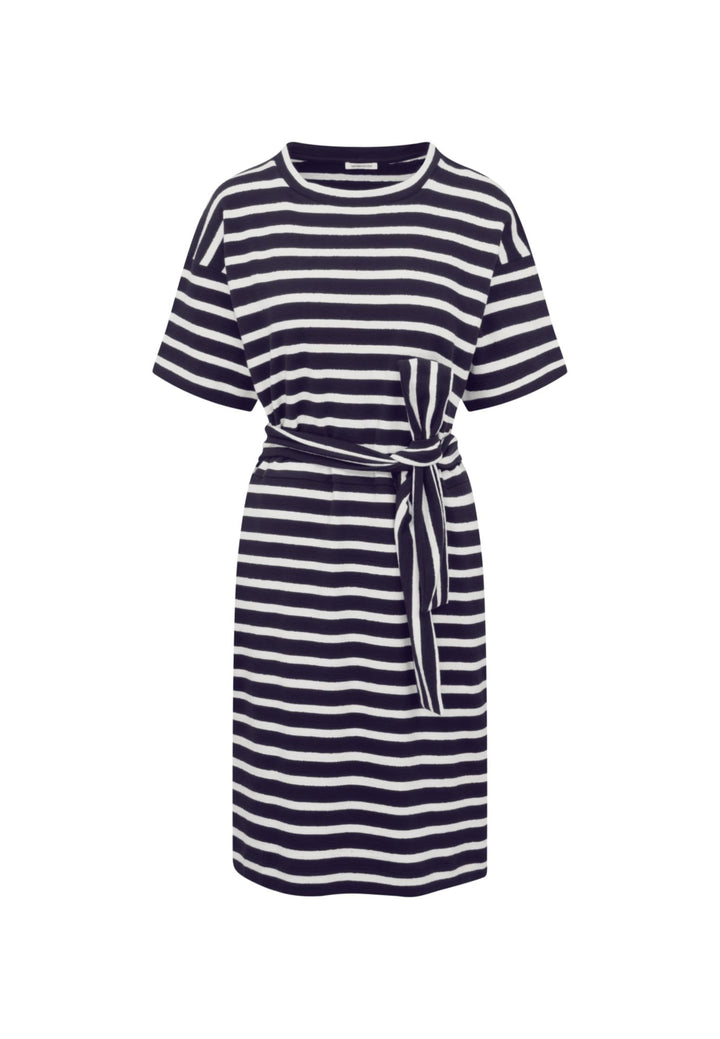 Seidensticker Damen Regular Fit Blusenkleid Kurzarm Kleid 40 Dunkelblau, 40 Dunkelblau