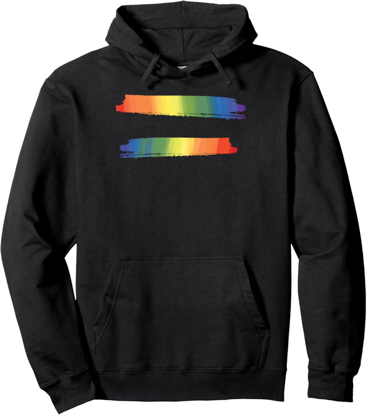 Equality Funny LGBTQ Gay Pride Month Supporter Grafik Pullover Hoodie